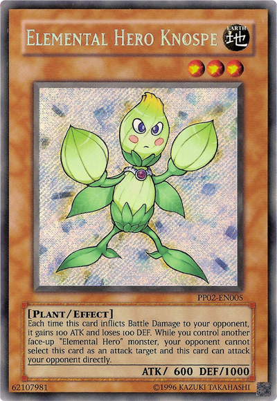 Elemental Hero Knospe [PP02-EN005] Secret Rare | The CG Realm