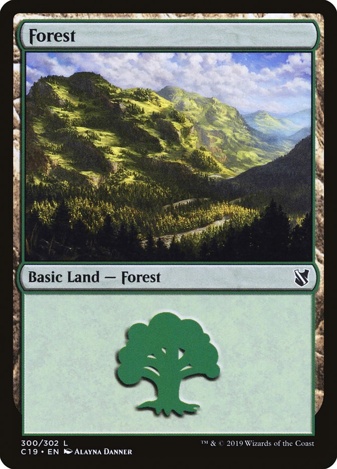 Forest (300) [Commander 2019] | The CG Realm