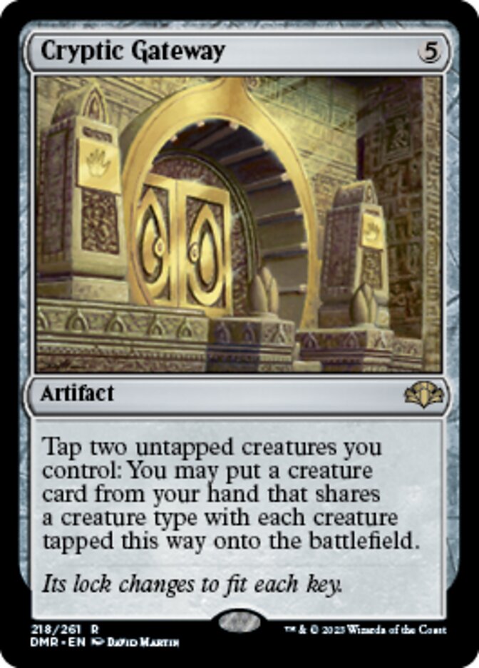 Cryptic Gateway [Dominaria Remastered] | The CG Realm