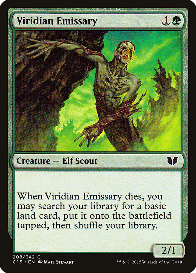 Viridian Emissary [Commander 2015] | The CG Realm