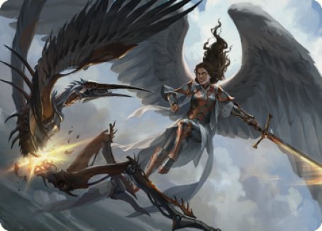 Destroy Evil Art Card [Dominaria United Art Series] | The CG Realm