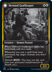 Devoted Grafkeeper // Departed Soulkeeper [Innistrad: Double Feature] | The CG Realm