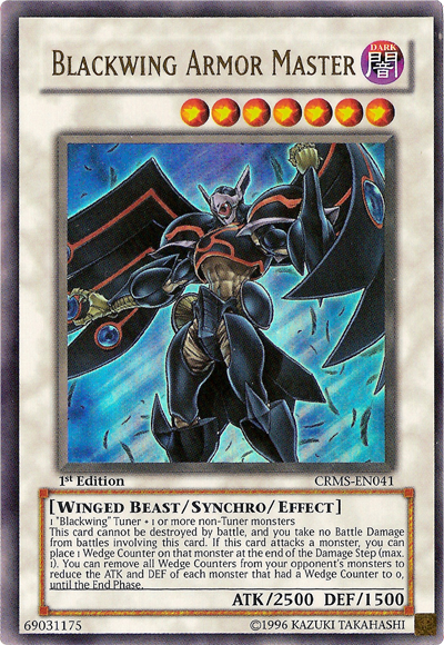 Blackwing Armor Master [CRMS-EN041] Ultra Rare | The CG Realm