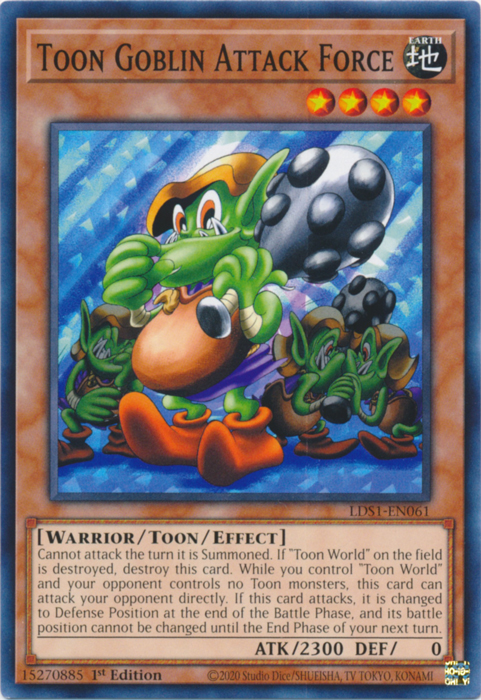 Toon Goblin Attack Force [LDS1-EN061] Common | The CG Realm