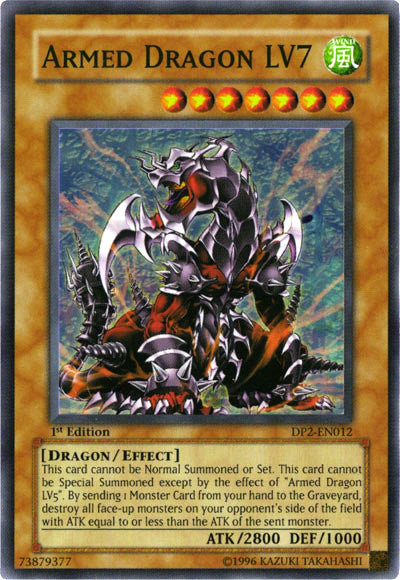 Armed Dragon LV7 [DP2-EN012] Super Rare | The CG Realm