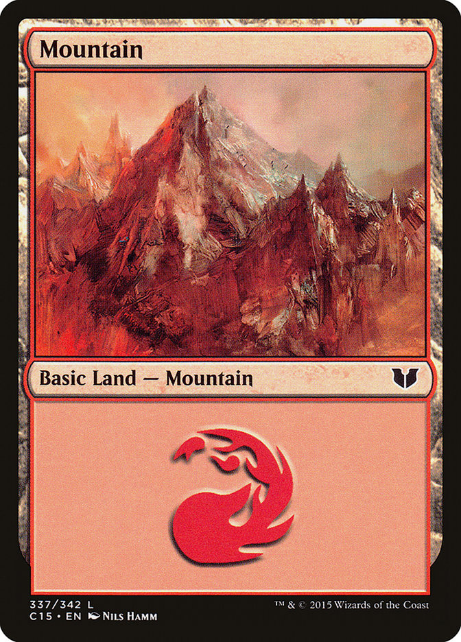 Mountain (337) [Commander 2015] | The CG Realm