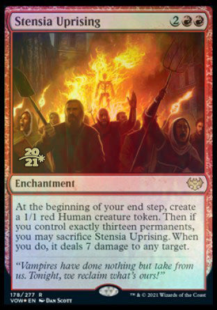 Stensia Uprising [Innistrad: Crimson Vow Prerelease Promos] | The CG Realm