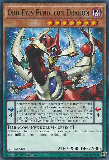 Odd-Eyes Pendulum Dragon [YS16-EN008] Common | The CG Realm