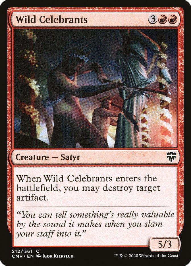 Wild Celebrants [Commander Legends] | The CG Realm