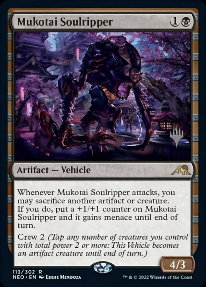 Mukotai Soulripper (Promo Pack) [Kamigawa: Neon Dynasty Promos] | The CG Realm