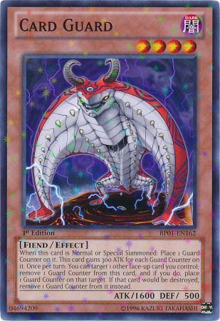 Card Guard [BP01-EN162] Starfoil Rare | The CG Realm