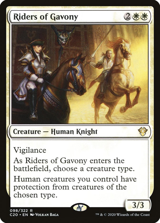 Riders of Gavony [Commander 2020] | The CG Realm