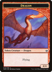 Dragon // Spirit Double-Sided Token [Challenger Decks 2020 Tokens] | The CG Realm