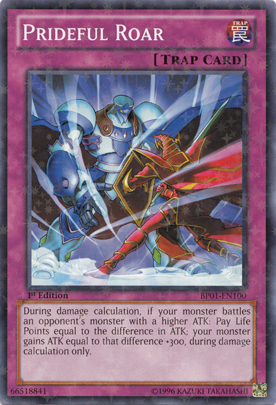 Prideful Roar [BP01-EN100] Starfoil Rare | The CG Realm