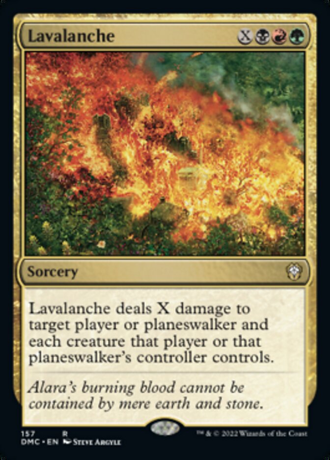 Lavalanche [Dominaria United Commander] | The CG Realm