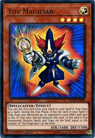 Toy Magician [AC18-EN020] Ultra Rare | The CG Realm