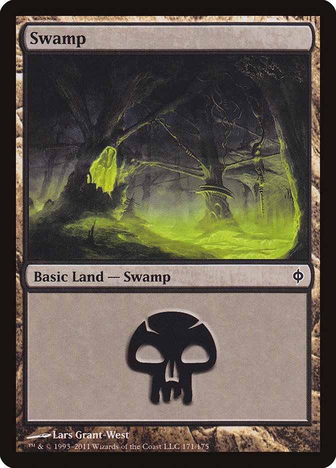 Swamp (171) [New Phyrexia] | The CG Realm