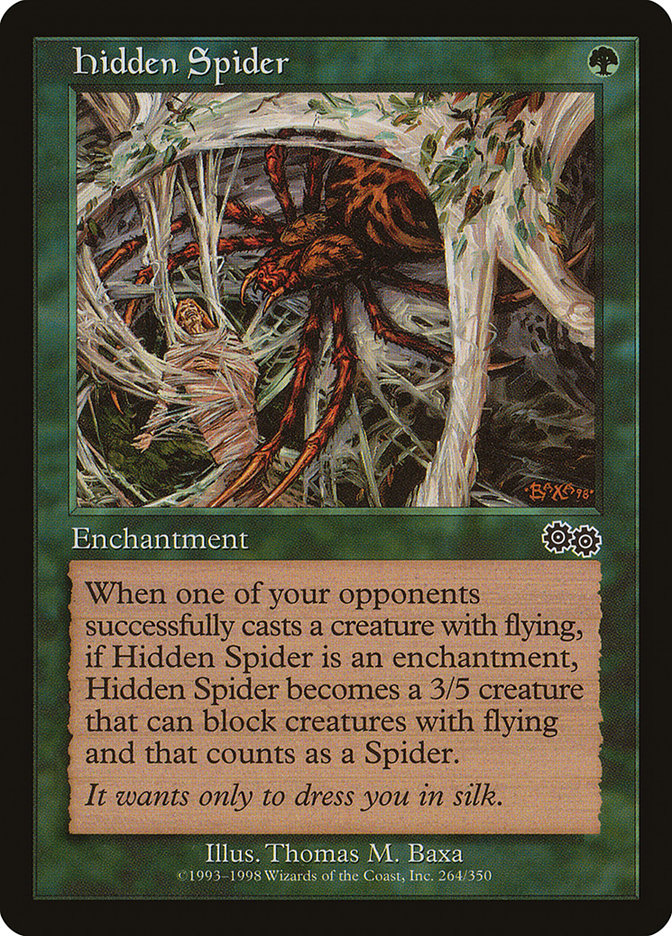 Hidden Spider [Urza's Saga] | The CG Realm