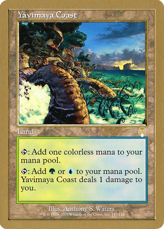 Yavimaya Coast (Sim Han How) [World Championship Decks 2002] | The CG Realm