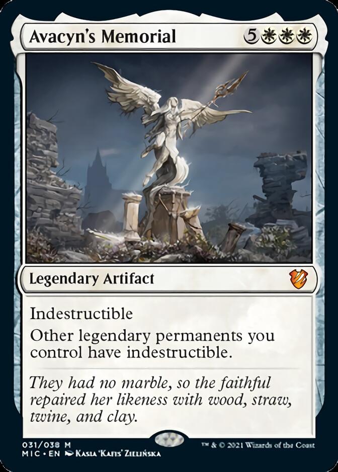 Avacyn's Memorial [Innistrad: Midnight Hunt Commander] | The CG Realm