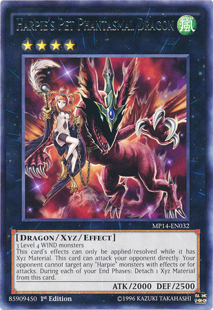 Harpie's Pet Phantasmal Dragon [MP14-EN032] Rare | The CG Realm