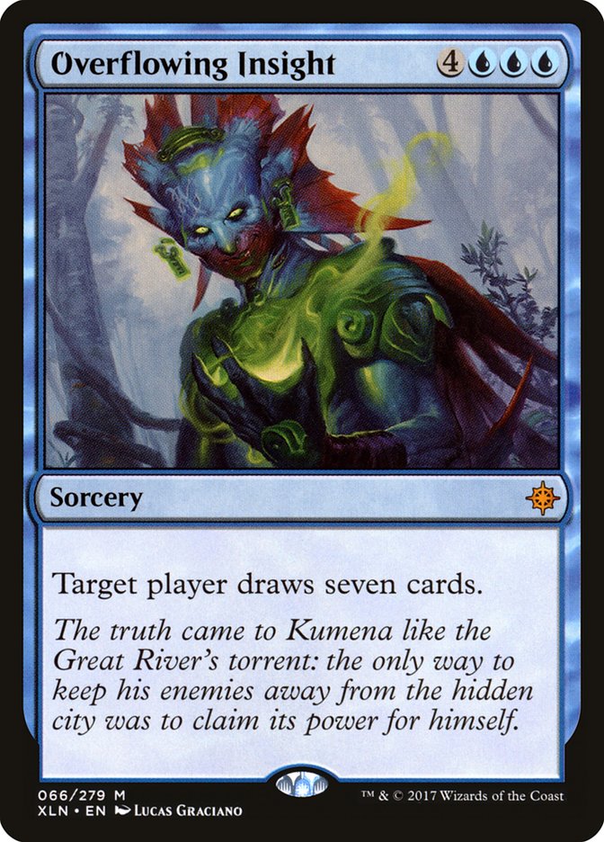 Overflowing Insight [Ixalan] | The CG Realm