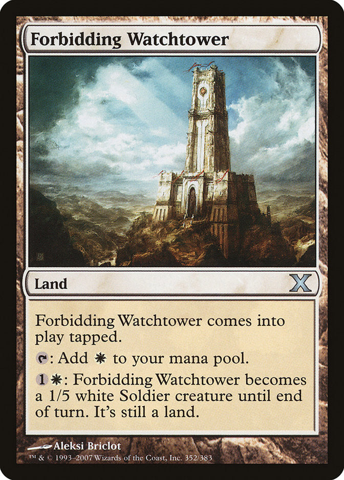 Forbidding Watchtower [Tenth Edition] | The CG Realm