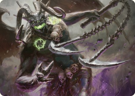 Archfiend of Despair Art Card [Commander Masters Art Series] | The CG Realm