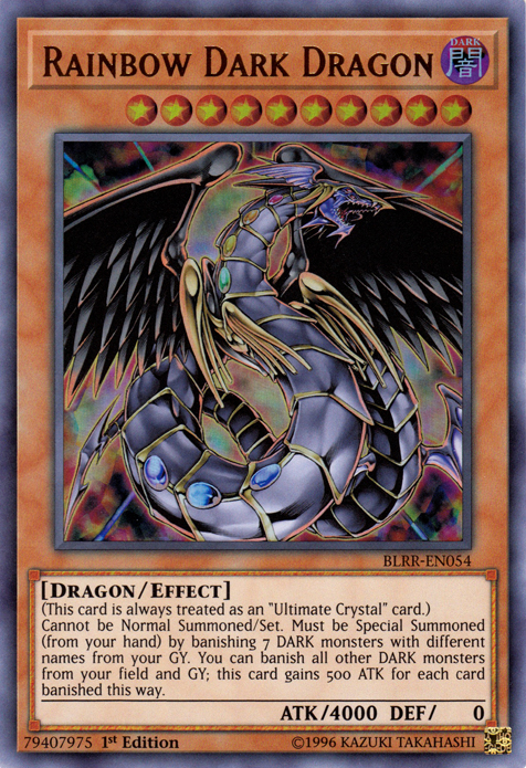 Rainbow Dark Dragon [BLRR-EN054] Ultra Rare | The CG Realm