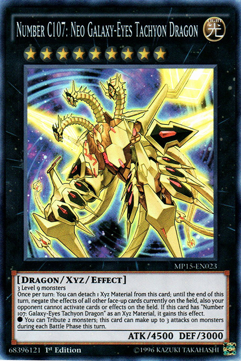 Number C107: Neo Galaxy-Eyes Tachyon Dragon [MP15-EN023] Super Rare | The CG Realm