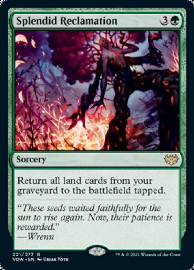 Splendid Reclamation [Innistrad: Crimson Vow] | The CG Realm