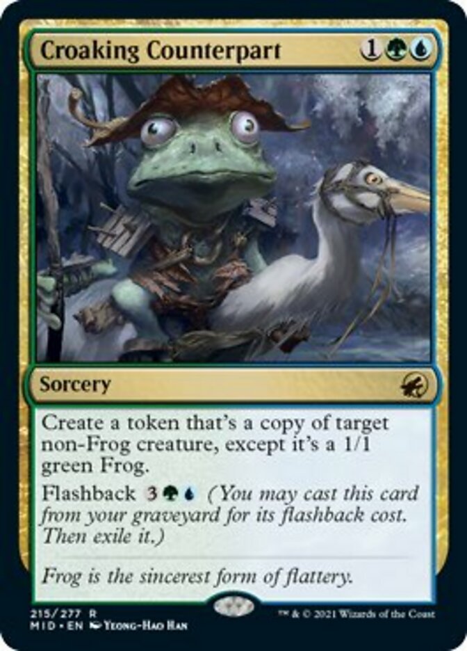 Croaking Counterpart [Innistrad: Midnight Hunt] | The CG Realm