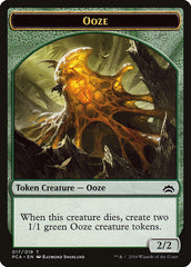 Ooze (016) // Ooze (017) Double-Sided Token [Planechase Anthology Tokens] | The CG Realm