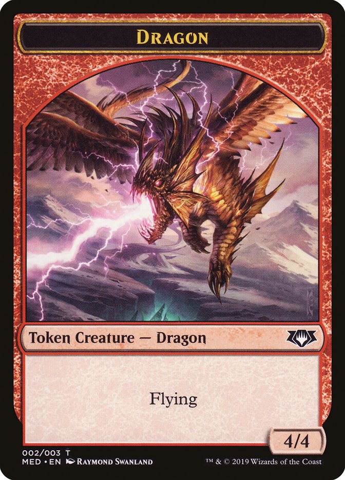 Dragon Token [Mythic Edition Tokens] | The CG Realm