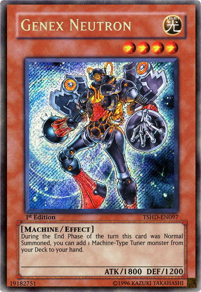 Genex Neutron [TSHD-EN097] Secret Rare | The CG Realm