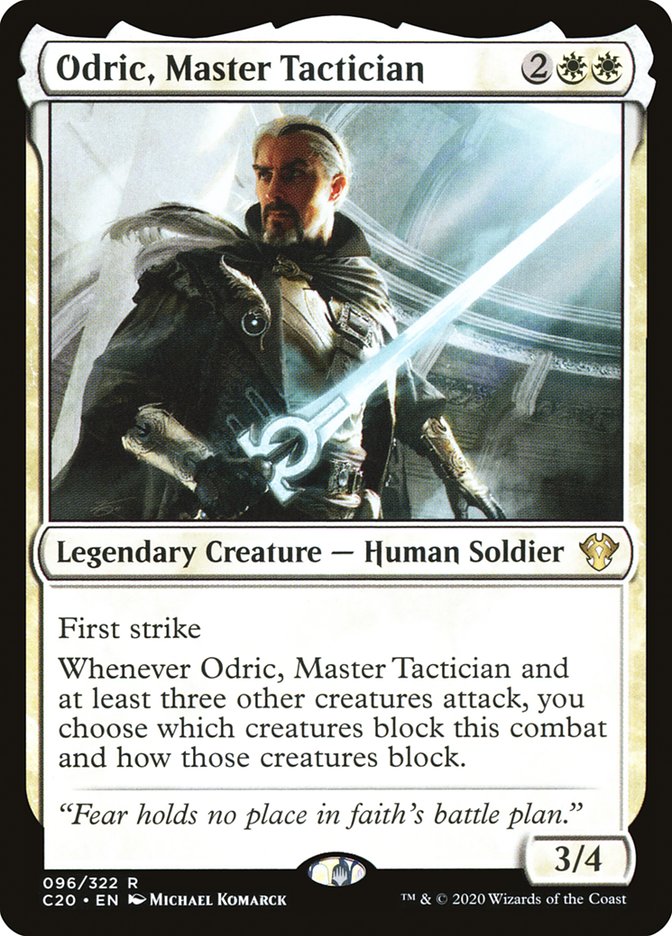 Odric, Master Tactician [Commander 2020] | The CG Realm