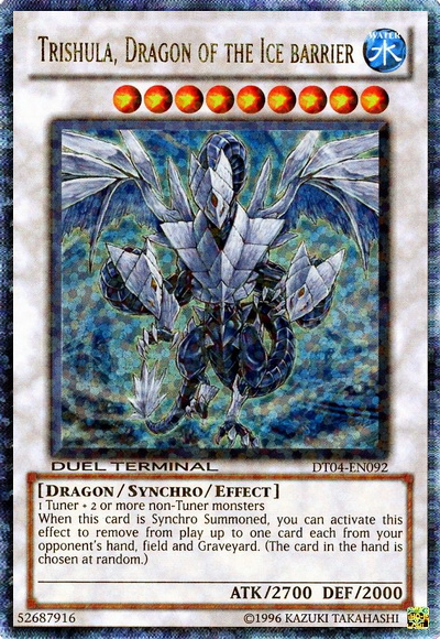 Trishula, Dragon of the Ice Barrier [DT04-EN092] Ultra Rare | The CG Realm