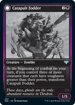 Catapult Fodder // Catapult Captain [Innistrad: Double Feature] | The CG Realm