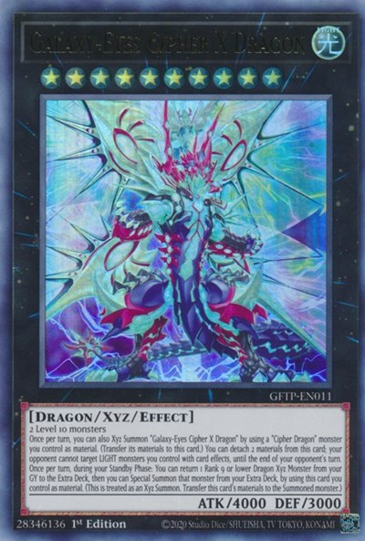 Galaxy-Eyes Cipher X Dragon [GFTP-EN011] Ultra Rare | The CG Realm