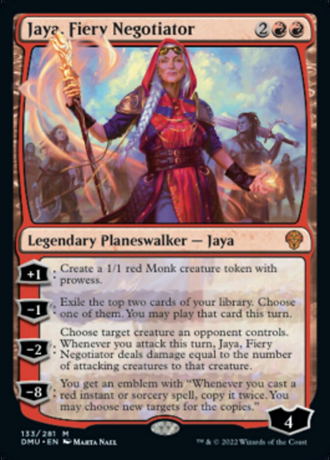 Jaya, Fiery Negotiator [Dominaria United] | The CG Realm