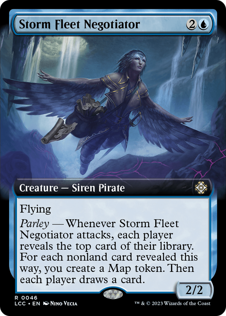 Storm Fleet Negotiator (Extended Art) [The Lost Caverns of Ixalan Commander] | The CG Realm