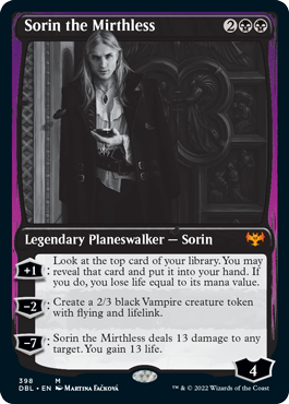 Sorin the Mirthless [Innistrad: Double Feature] | The CG Realm