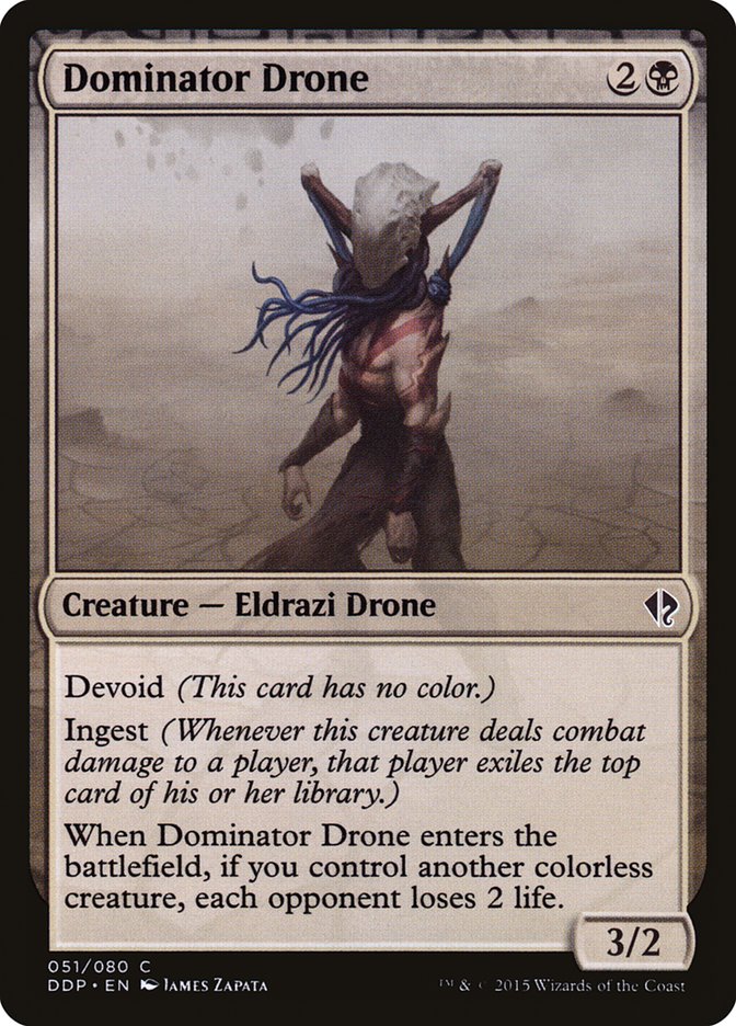 Dominator Drone [Duel Decks: Zendikar vs. Eldrazi] | The CG Realm