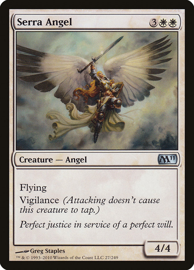 Serra Angel [Magic 2011] | The CG Realm