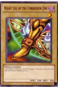 Right Leg of the Forbidden One (Red) [DL11-EN002] | The CG Realm