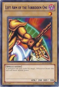 Left Arm of the Forbidden One (Blue) [DL11-EN005] | The CG Realm