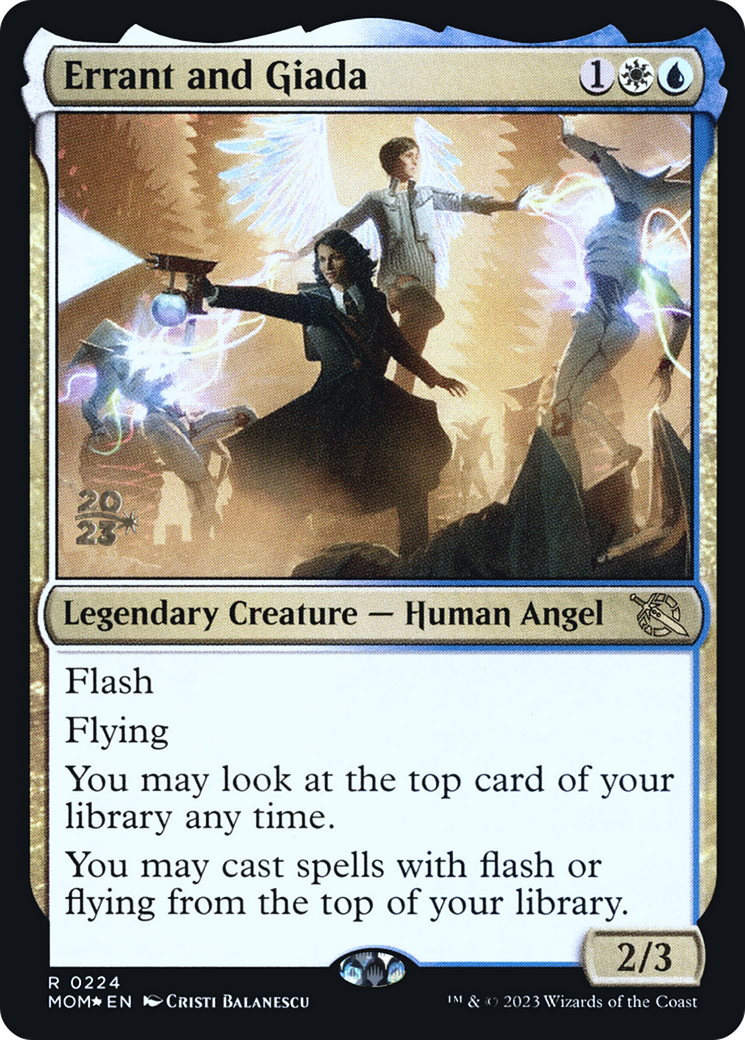 Errant and Giada [March of the Machine Prerelease Promos] | The CG Realm