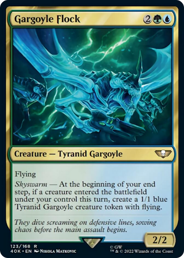 Gargoyle Flock (Surge Foil) [Warhammer 40,000] | The CG Realm