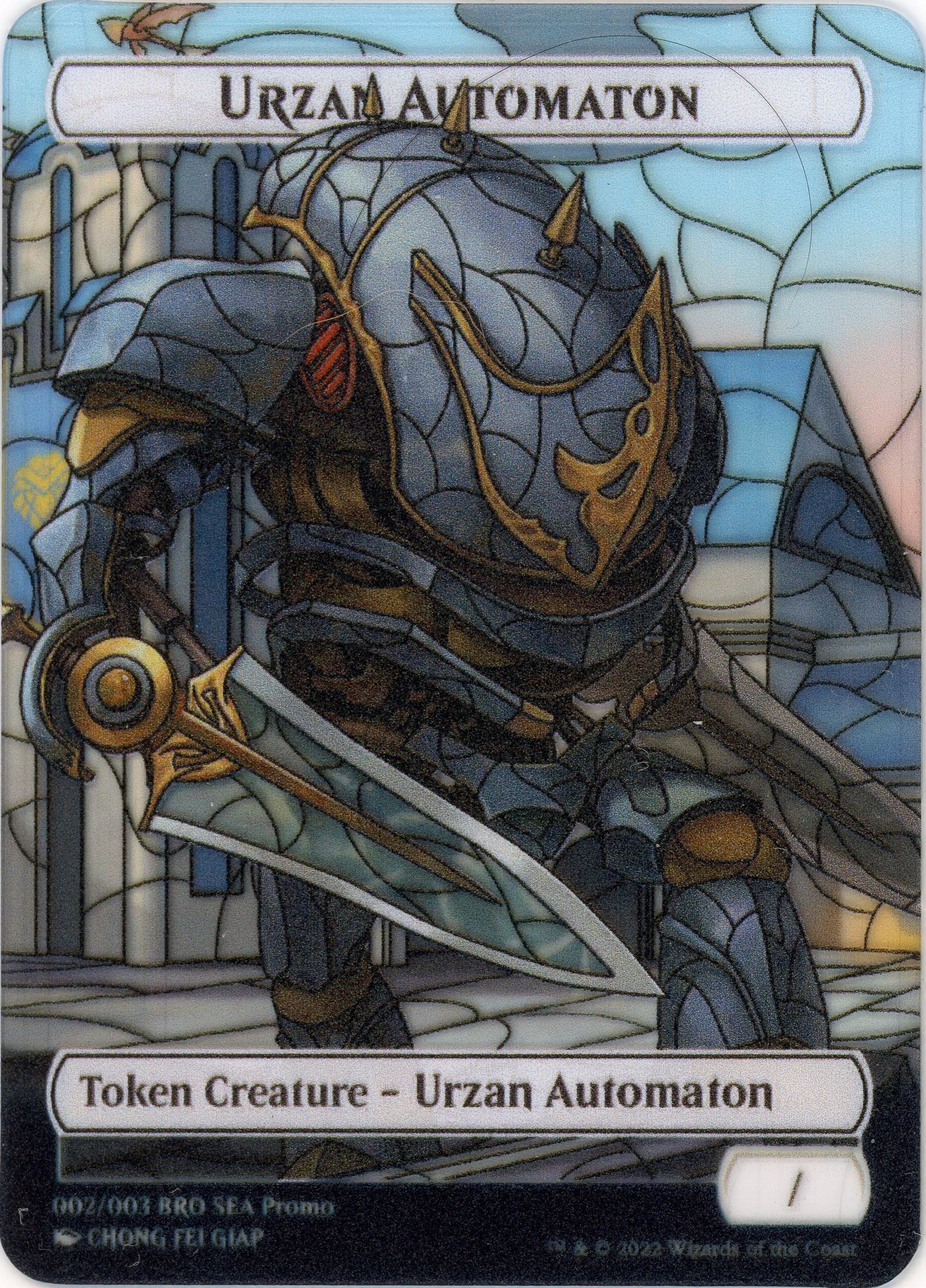 Urzan Automaton Token (SEA Exclusive) [The Brothers' War Tokens] | The CG Realm