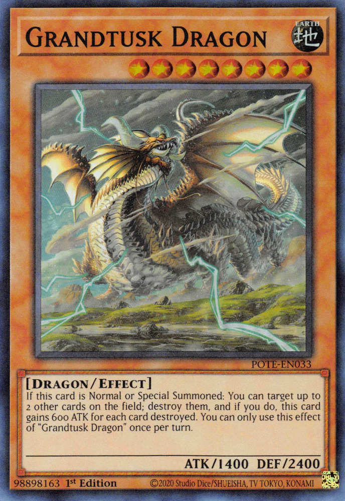 Grandtusk Dragon [POTE-EN033] Super Rare | The CG Realm